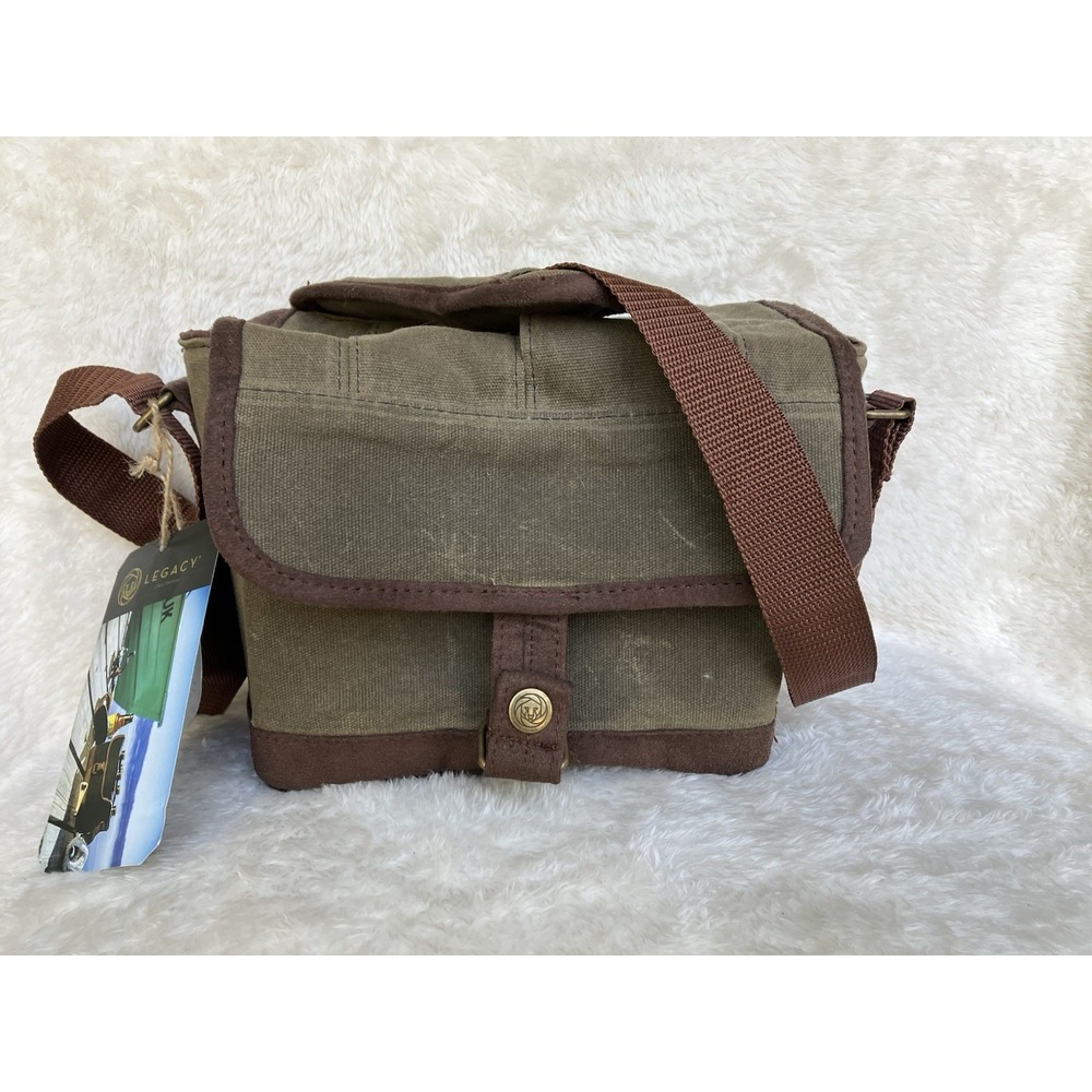 Legacy Waxed Canvas Beer Caddy NWT Portable Party